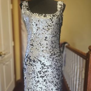 Sequined mini dress size M